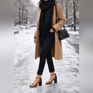 Clarks Gabriel Candy Cognac Patent Leather Mary Jane Pumps